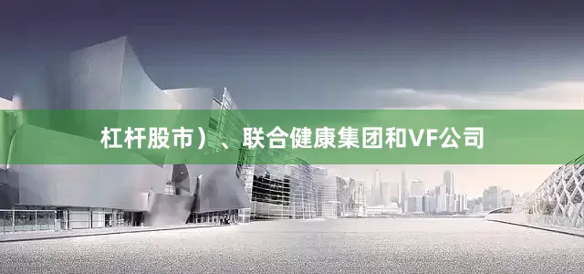 杠杆股市）、联合健康集团和VF公司